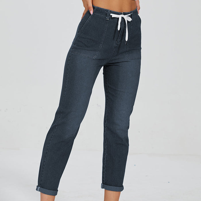 Comfy Pull On Denim Joggers