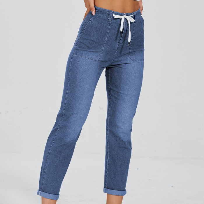 Judy Pull On Denim Joggers