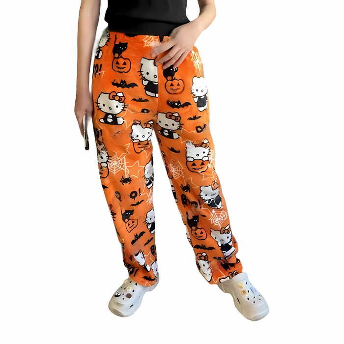 Hello Kitty Comfortable Flannel Pajamas Pant