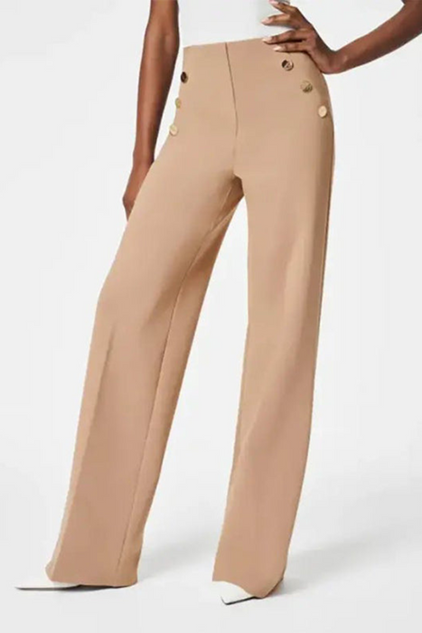 Women Strechy Wide Pants