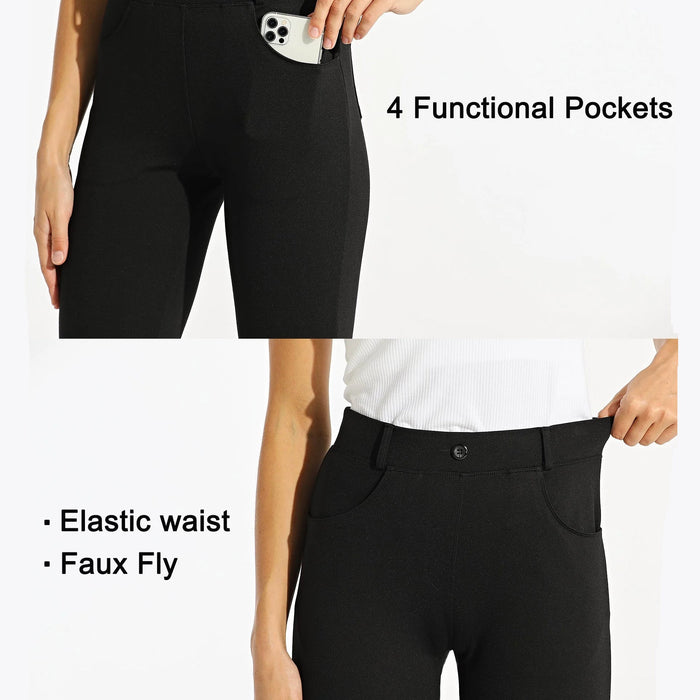 Elegant Yoga Stretch Dress Pants