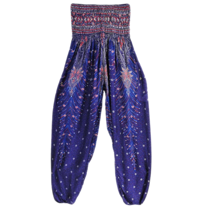 Boho Floral Harem Pants