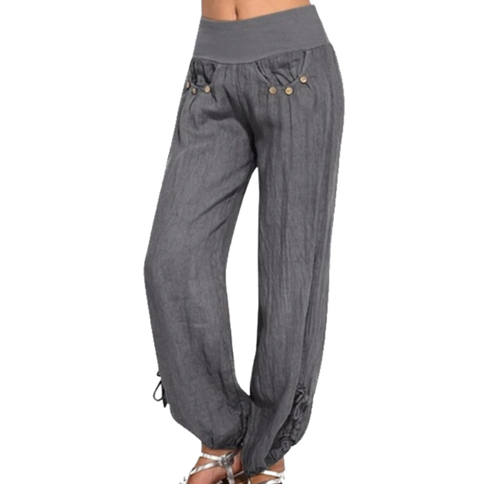 High Waist Comfy Drawstring Pants