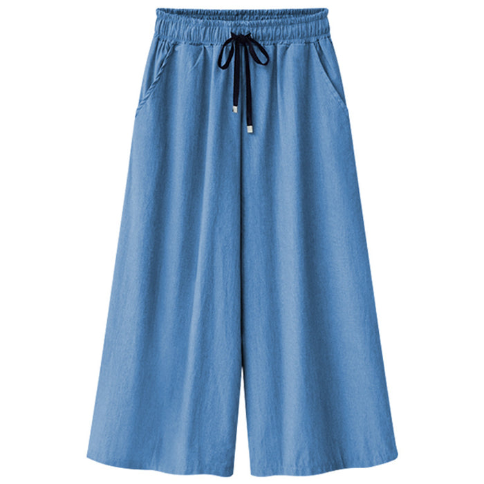 Slim Nine Quarter Jeans Casual Culottes