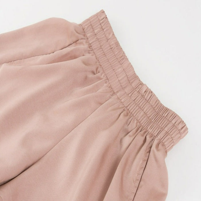 Ice Silk Wide Leg Thin Shorts