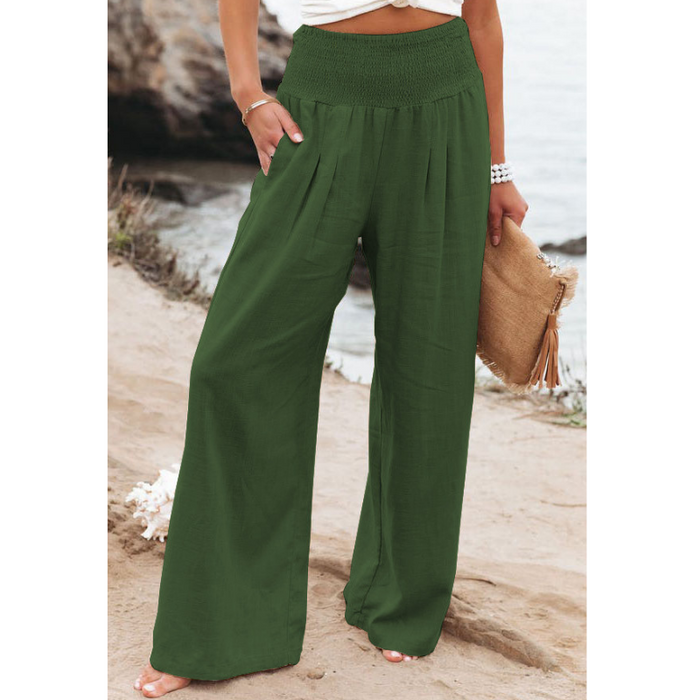 Casual Wide Legged Slacks Women