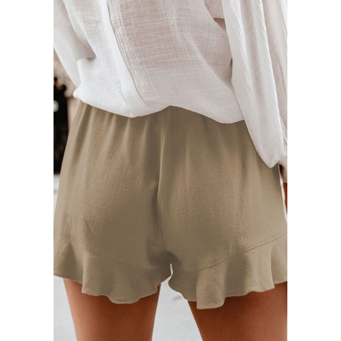 High Waist Pleated Loose Straight Pants